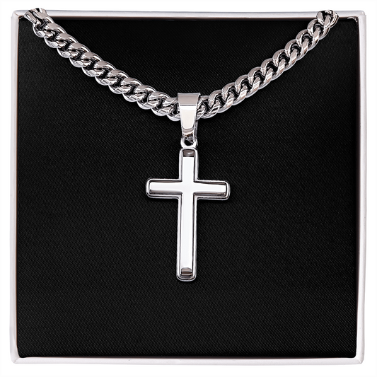 Cross Necklace -  Personalize Engraving