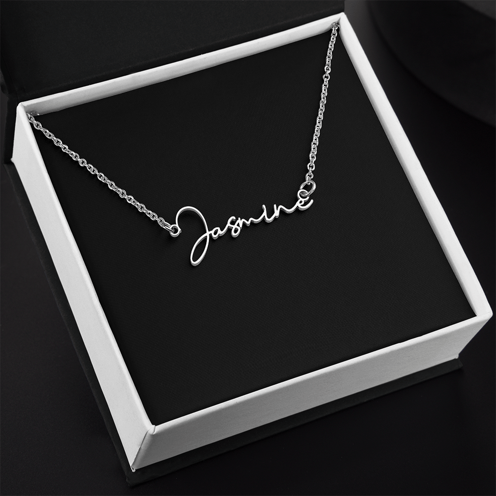 Signature Name Necklace