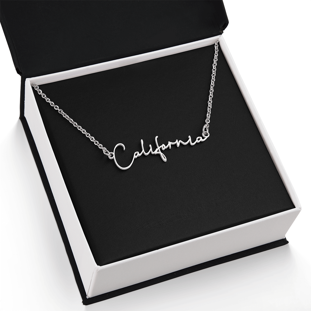 Signature Name Necklace