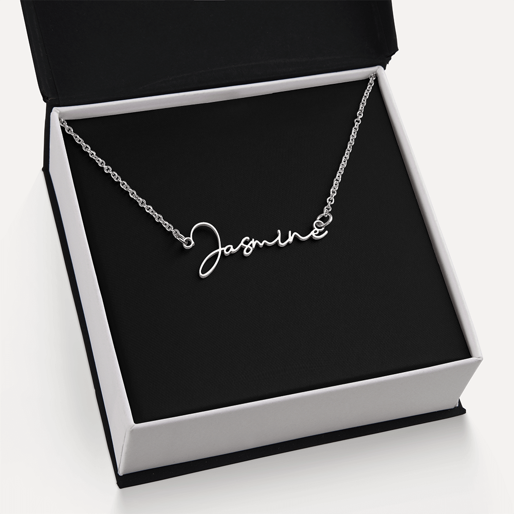 Signature Name Necklace