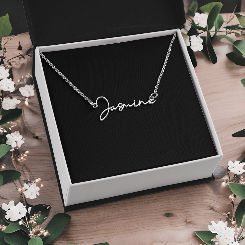 Signature Name Necklace