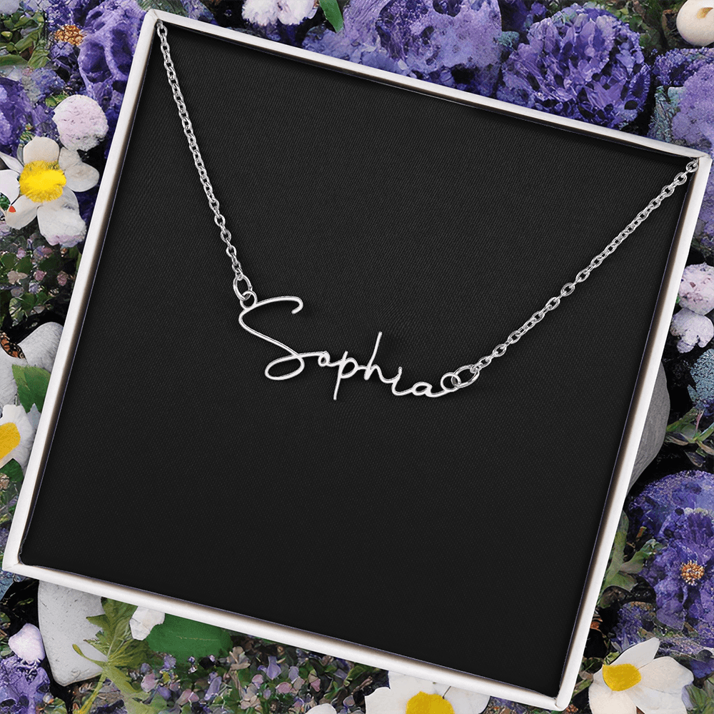 Signature Name Necklace