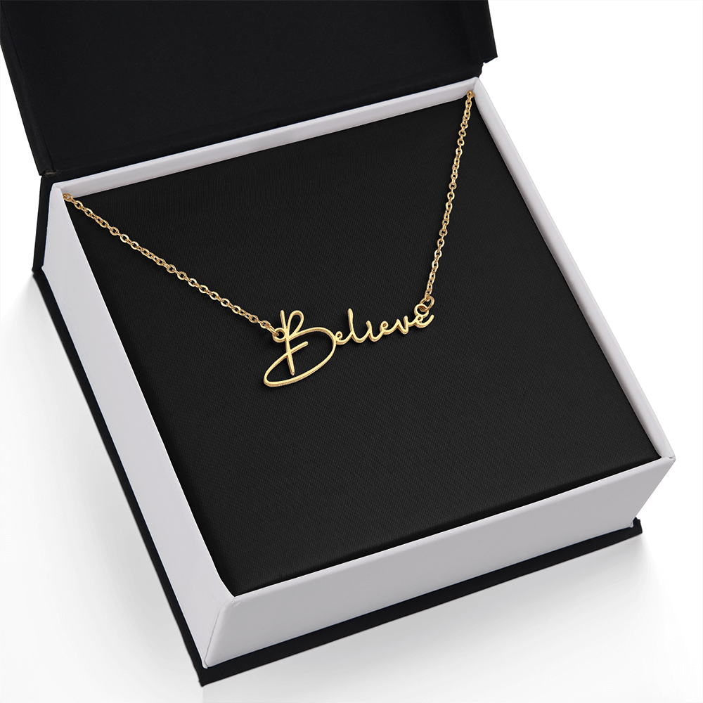 Signature Name Necklace