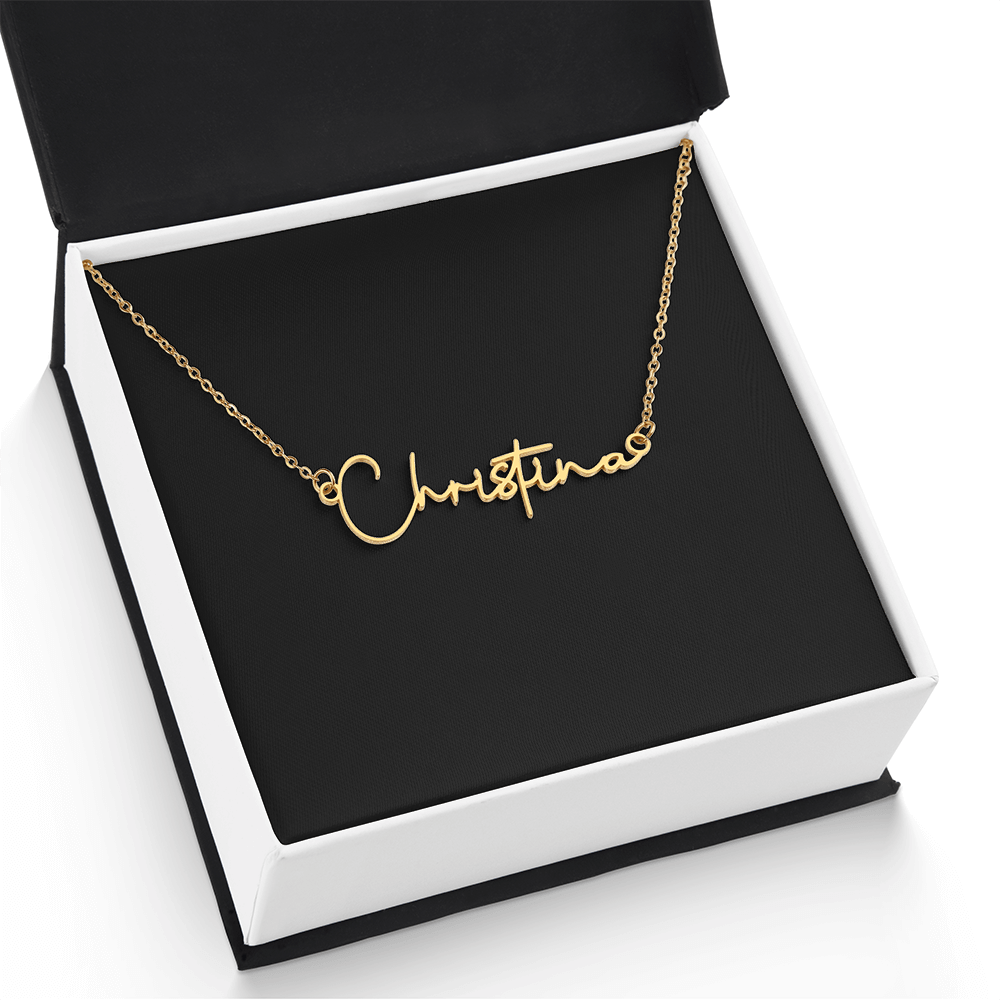 Signature Name Necklace