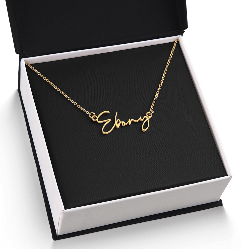 Signature Name Necklace