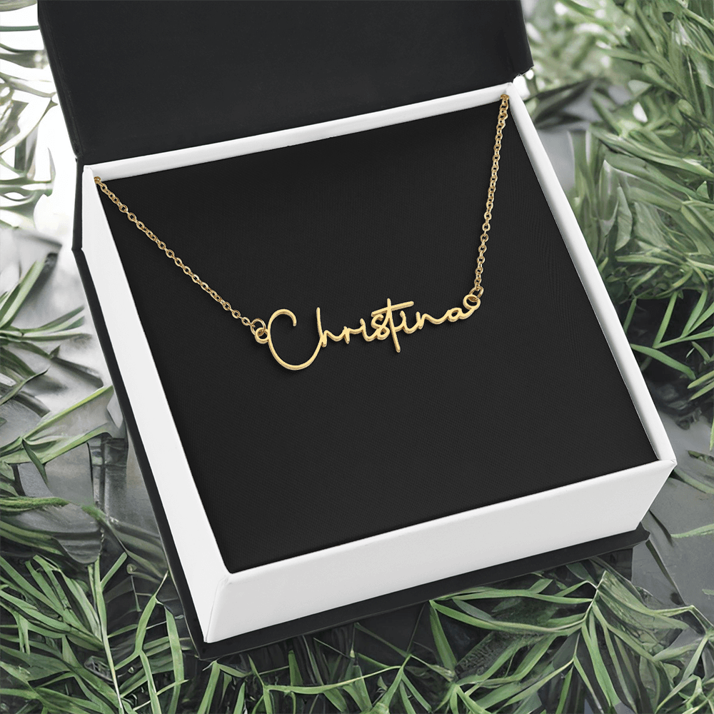 Signature Name Necklace