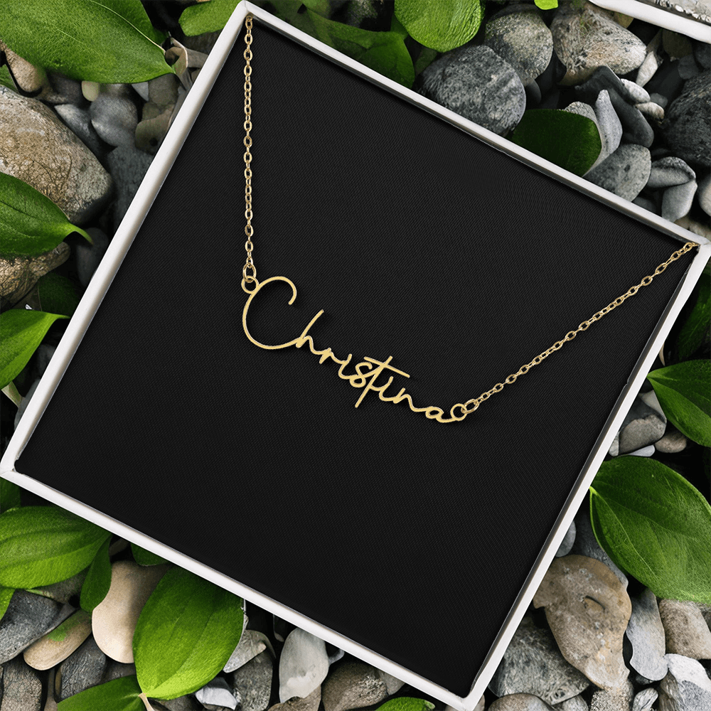 Signature Name Necklace