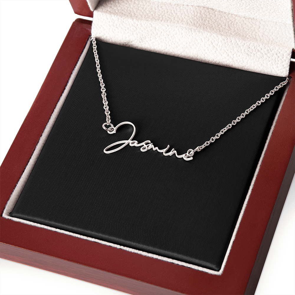 Signature Name Necklace