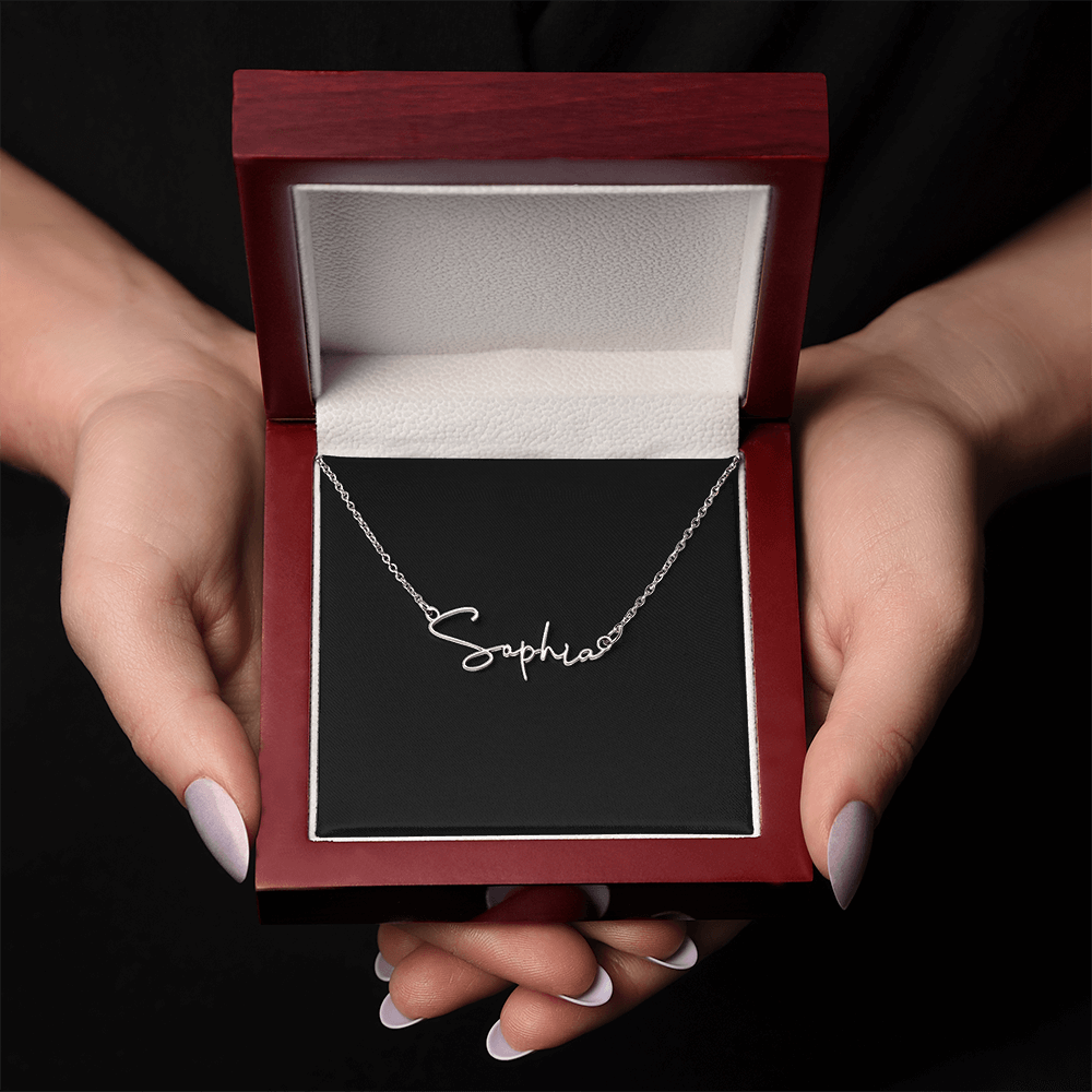 Signature Name Necklace