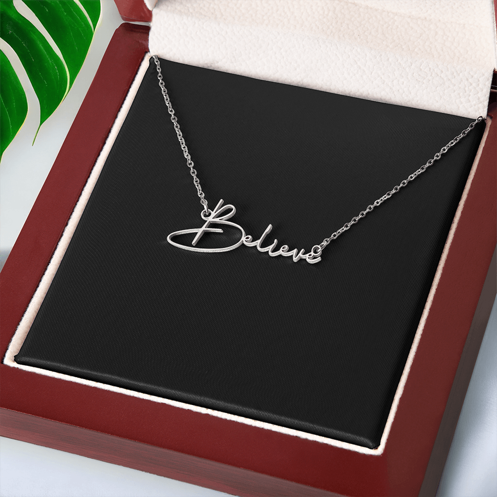 Signature Name Necklace