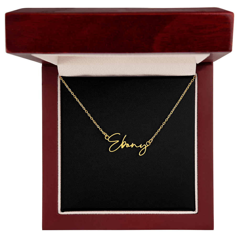 Signature Name Necklace